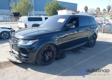 2016 Land Rover Range Rover Sport 5.0L V8 Supercharged/5.0L V8 Supercharged Dynamic z USA, uszkodzony, nr VIN SALWR2EF2GA556851